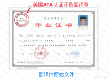将图片加载到图库查看器，美国 ATA 认证翻译服务
